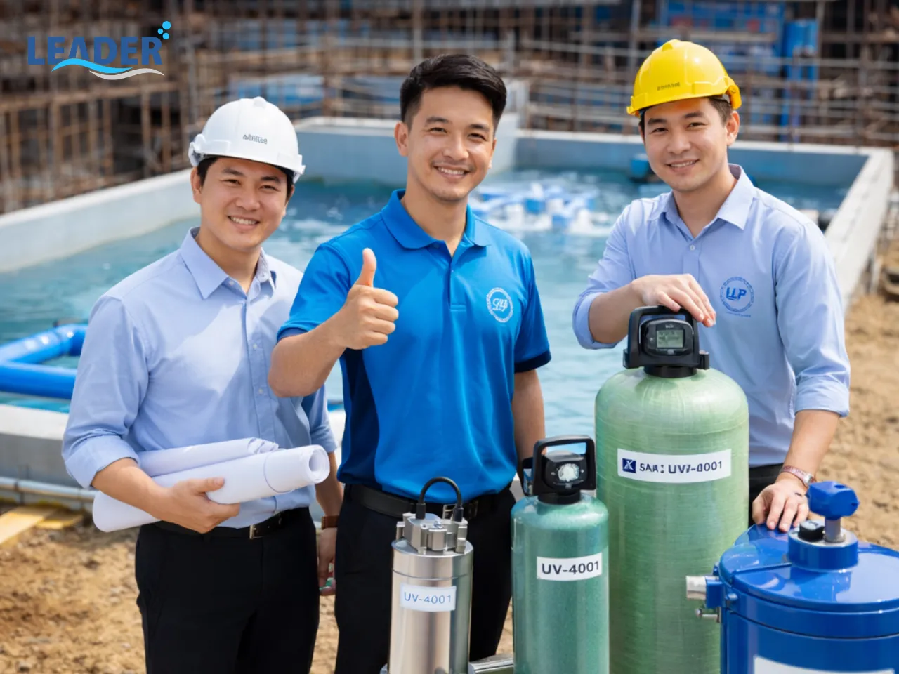 สร้างสระธาราบำบัดกับ Leader Product