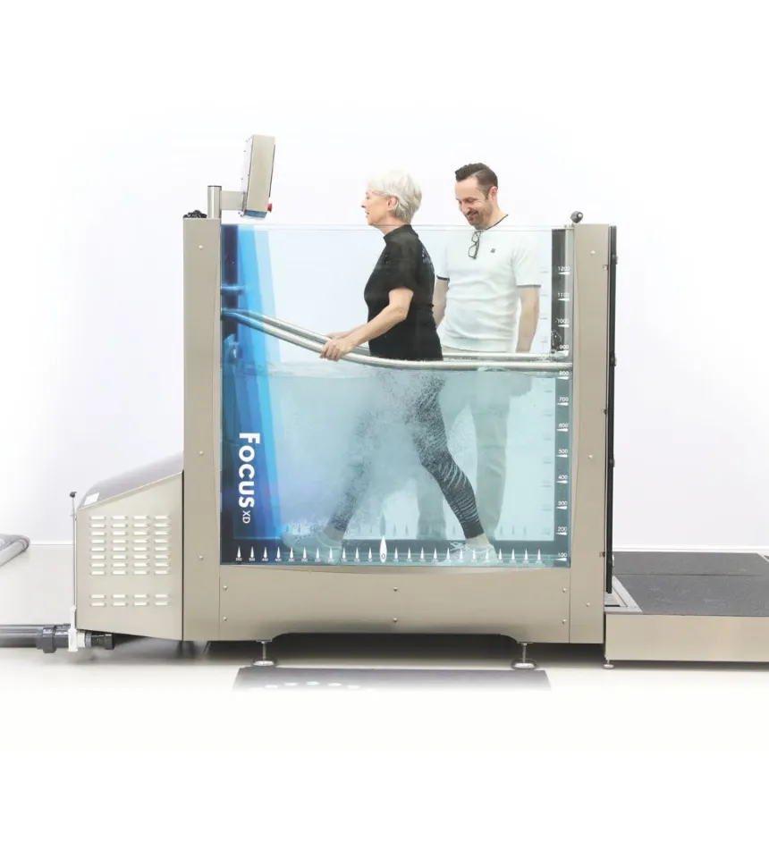 Focus Underwater Treadmill – เครื่องวิ่งใต้น้ำเพื่อฟื้นฟูและออกกำลังกาย