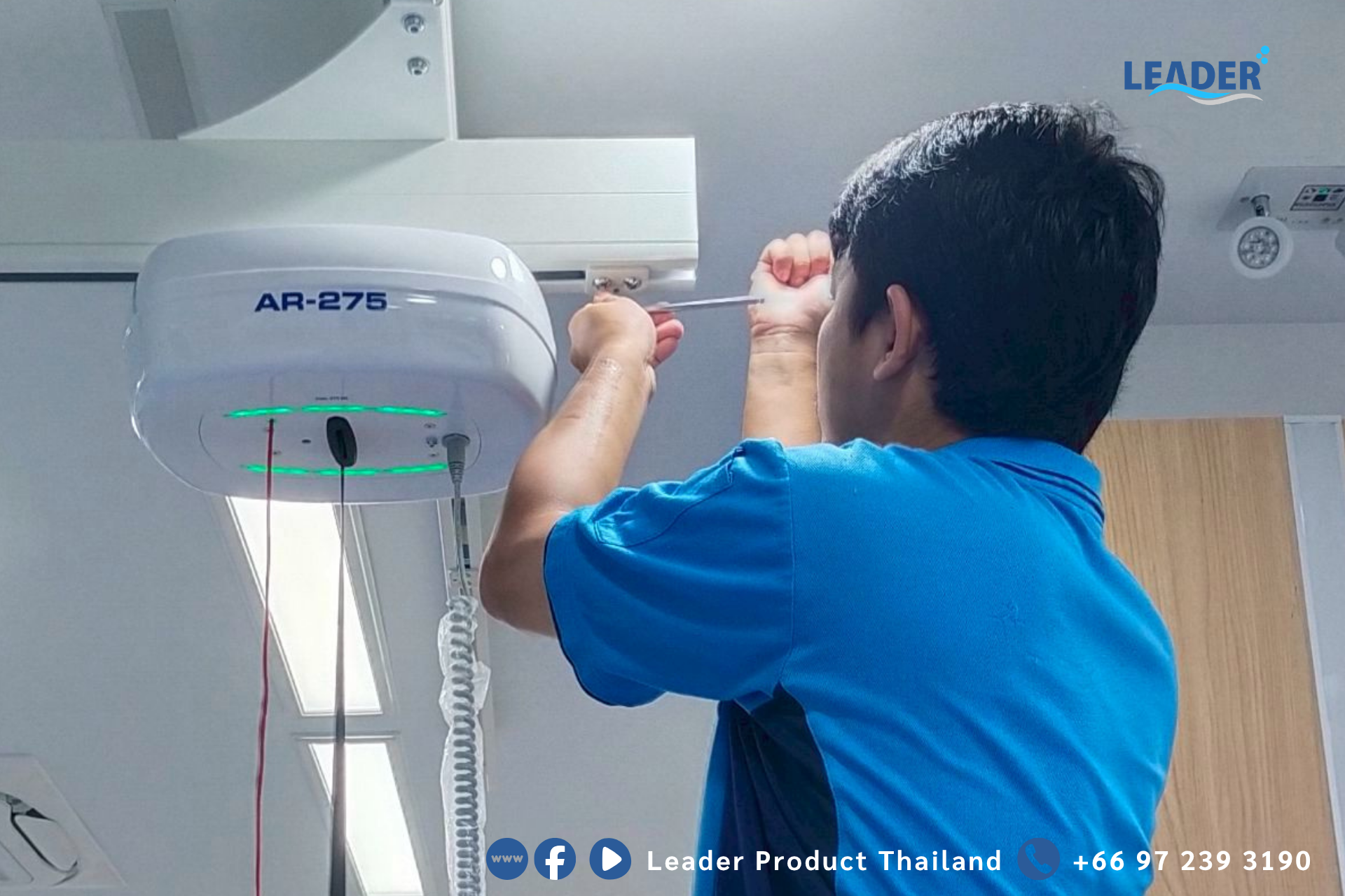 ส่งมอบ AR-275 Hoist System ณ โรงพยาบาลธาราเวช จังหวัดสระบุรี ส่งมอบ AR-275 Hoist System ณ โรงพยาบาลธาราเวช จังหวัดสระบุรี
